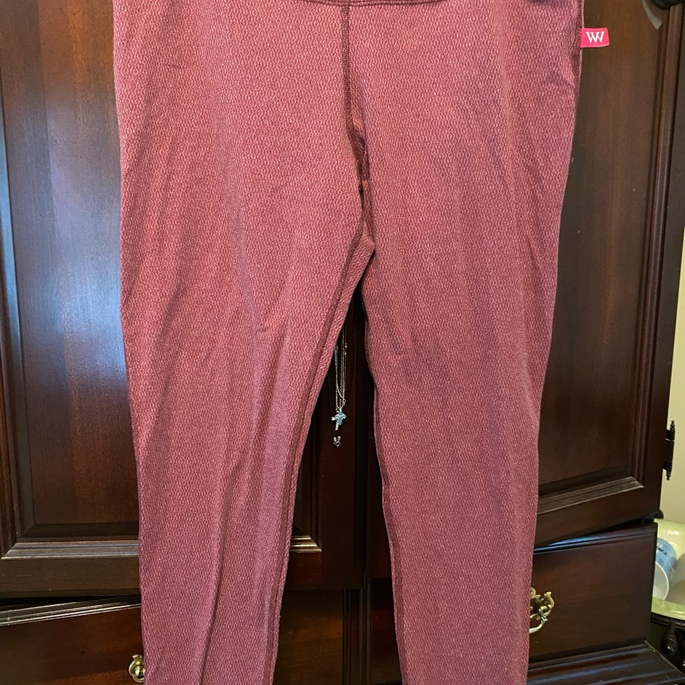 Women's Red Leggings